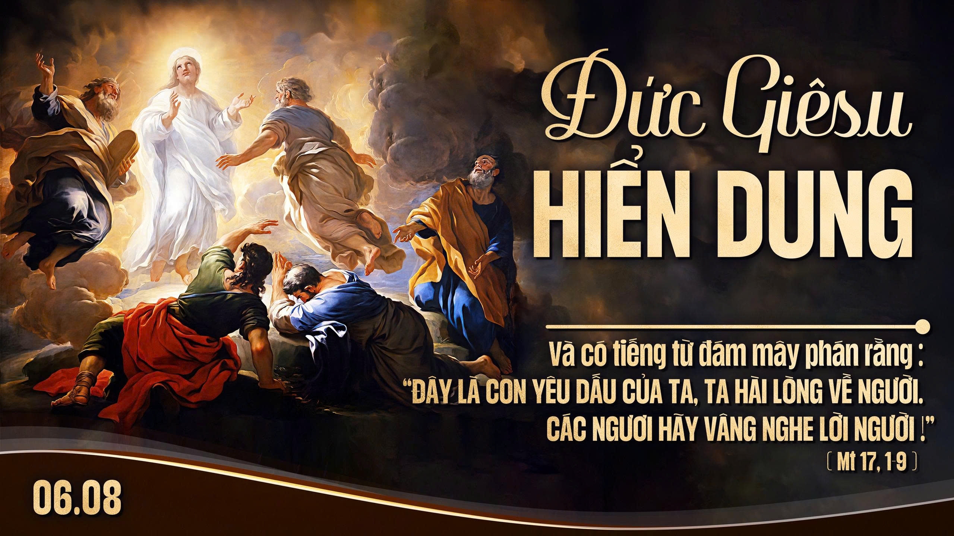 Lời nguyện chung | Lễ Chúa Hiển Dung - Lễ kính | Giáo Phận Phú Cường